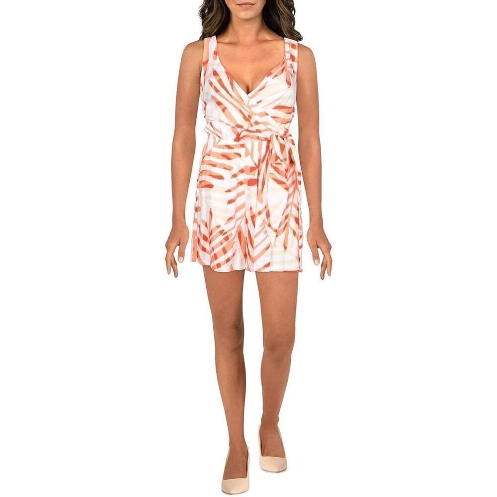 La Blanca Caribbean Current swim cover-up romper women’s Medium